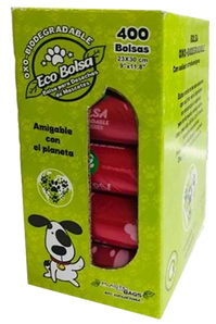 Caja dispensadora grande de bolsas para mascotas